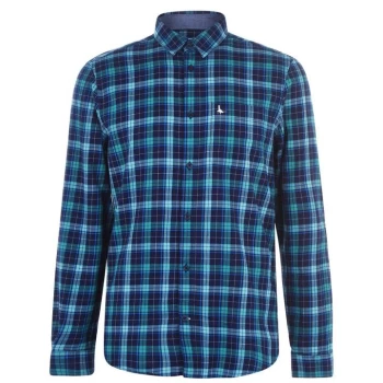 Image of Jack Wills Sydling Flannel Check Shirt - Teal