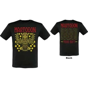 Image of Mastodon - Tribal Demon 2017 Event Unisex Small T-Shirt - Black