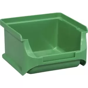 Image of Open fronted storage bin, LxWxH 100 x 100 x 60 mm, pack of 30, green