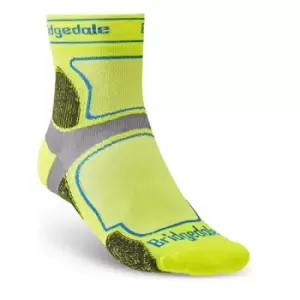 Image of Bridgedale TRAIL RUN Ultralight T2 Coolmax Sport 3/4 Crew Mens - X-Large Yellow
