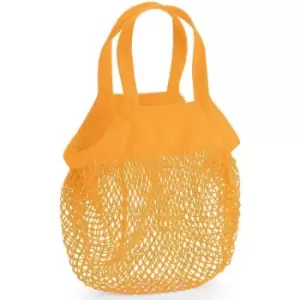 Image of Mini Mesh Organic Cotton Grocery Bag (One Size) (Amber Glow) - Westford Mill