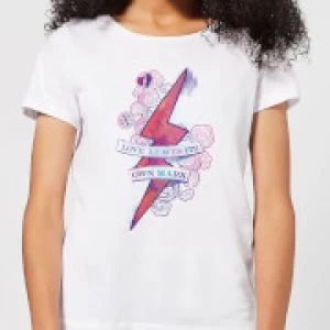 Image of Harry Potter Love Leaves Its Own Mark Womens T-Shirt - White - L