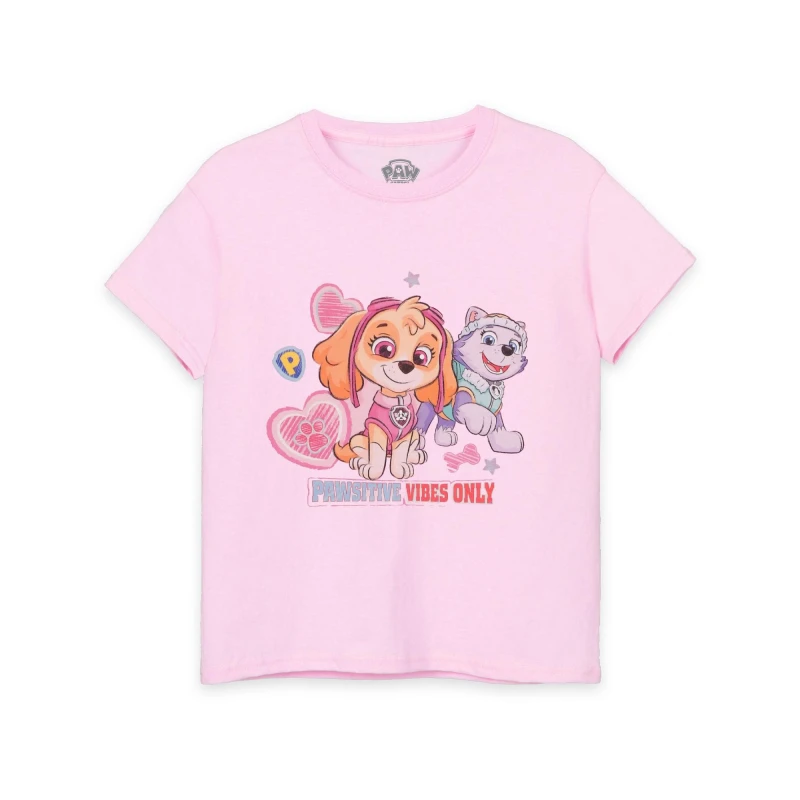 Image of Paw Patrol Short Sleeved T-Shirt Pink female