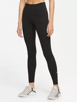 Image of Nike The One High Waisted Leggings - Black Size M Women