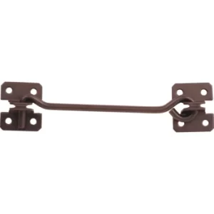 Image of 6" Light Cabin Hook on Plate Galvanised