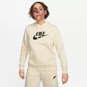 Image of Nike Sportswear Essential Fleece Pullover Hoodie Womens - Cream