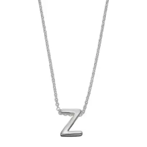 Image of Sterling Silver Alphabet Letter Z Necklace