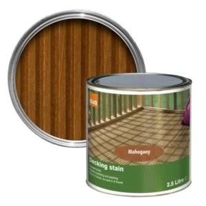 Image of Colours Mahogany Matt Decking stain 2.5L