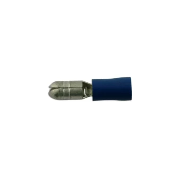 Image of Connect - Wiring ors - Blue - Male Bullet - 5mm - Pack Of 100 - 30177