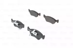 Image of Bosch 0986424560 BP308 Brake Pad Set Disc Brake Front Axle