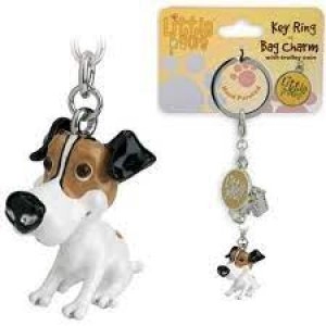 Image of Little Paws Key Ring Jack Russell