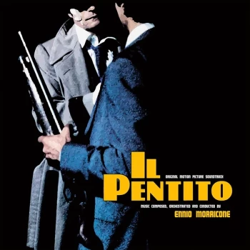 Image of Ennio Morricone - Il Pentito Limited Edition Silver & Black Marble Vinyl