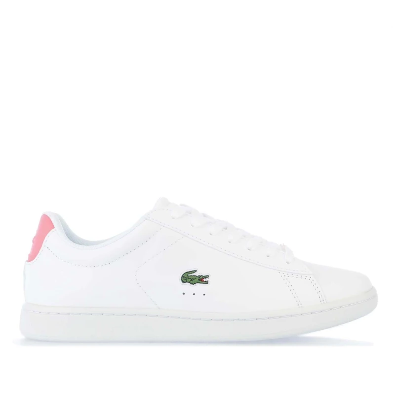Image of Lacoste Carnaby Evo Trainers Low Trainers UK 3 White 01014601192