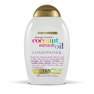 Image of OGX Extra Strength Coconut Miracle Oil Conditioner 385ml