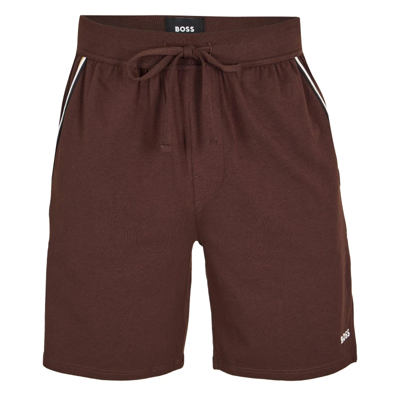 Image of Boss Unique Shorts Cw 10259900 02 Dark Brown 207 male S