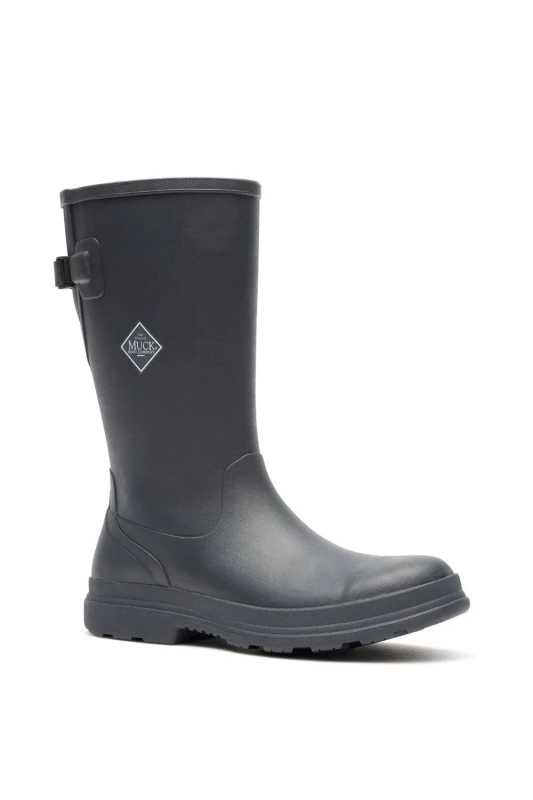 Image of Muck Boots Mens Rainscape Tall Boot in Black Size: 10 Black Male 10