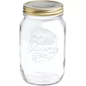 Image of Bormioli Rocco - Quattro Stagioni Mason Jar - 1.5 Litre