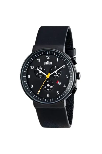 Image of Braun Bn0035 Classic Stainless Steel Classic Analogue Watch - Bn0035Bkbkg Black