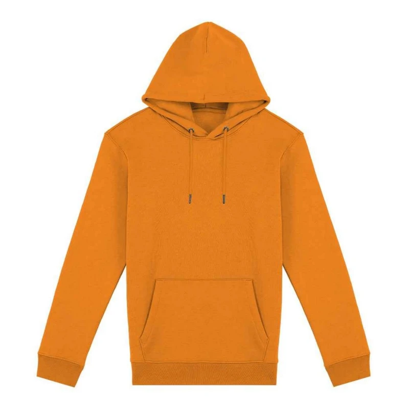 Image of Native Spirit Mens Heavyweight Hoodie in Tangerine Size: XS Tangerine Male XS