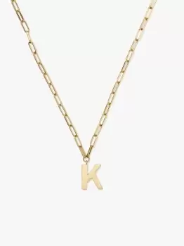 Image of Kate Spade K Initial This Pendant, Gold, One Size