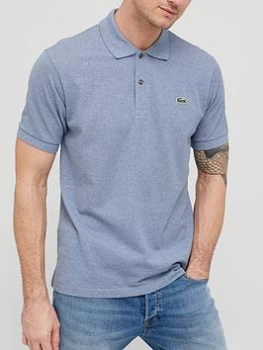 Image of Lacoste Sportswear Classic Polo - Blue Marl, Blue Marl Size M Men