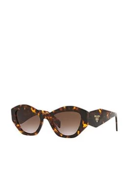 Image of Prada Cat Eye Sunglasses - Honey