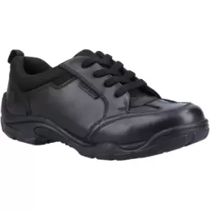 Image of Hush Puppies Boys Alvin Junior Leather Lace Up School Shoes UK Size 3 (EU 36)