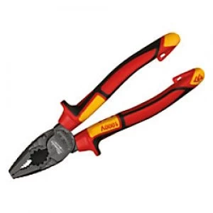 Image of Milwaukee Combination Plier 4932464572 Forged Alloy Steel Grey, Red