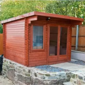 Image of Shire Belgravia Log Cabin 10ft x 10 ft, none