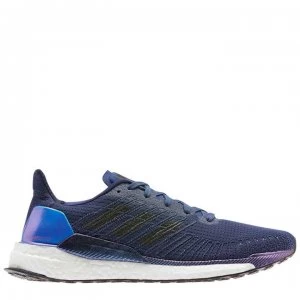 Image of adidas Solar Boost 19 Mens Running Shoes - Indigo/Grey/Red