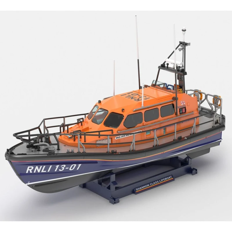 Image of Airfix 1/72 Scale RNLI Shannon Class Lifeboat Starter Set Model Kit