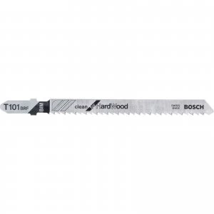Image of Bosch T101BRF Hard Wood Cutting Jigsaw Blades Pack of 5
