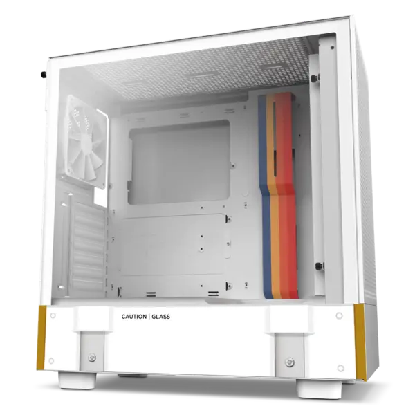 Image of NZXT CRFT Series H5 Flow Starfield Series Limited Edition Compact Mid-Tower PC Case - CC-H51FW-SF-FS