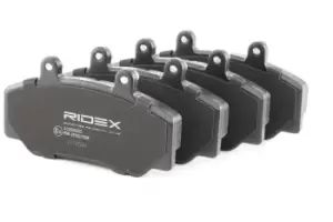 Image of RIDEX Brake pad set 402B0665 Brake pads,Brake pad set, disc brake VOLVO,UMM,940 II Kombi (945),940 Kombi (945),740 Kombi (745),960 II Kombi (965)