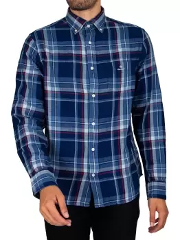 Image of Chest Pocket Plaid Shirt