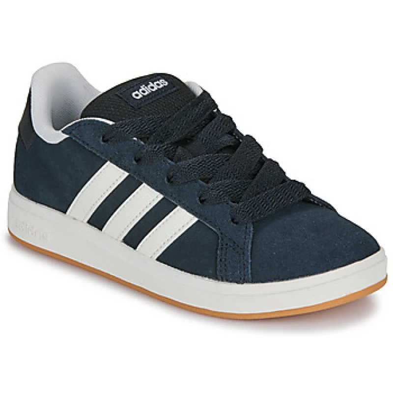 Image of Adidas SPORTSWEAR Kids Grand Court 00s Trainers Black/White Baby 36 (3.5);37.3 (4);38 (5);39.3 (5.5 to 6);40 (6.5)
