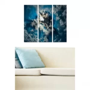 Image of MDF3353159 Multicolor Decorative MDF Painting (3 Pieces)