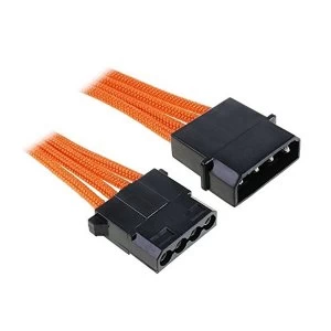 Image of BitFenix Alchemy Molex Extension Adaptor 45cm - Orange