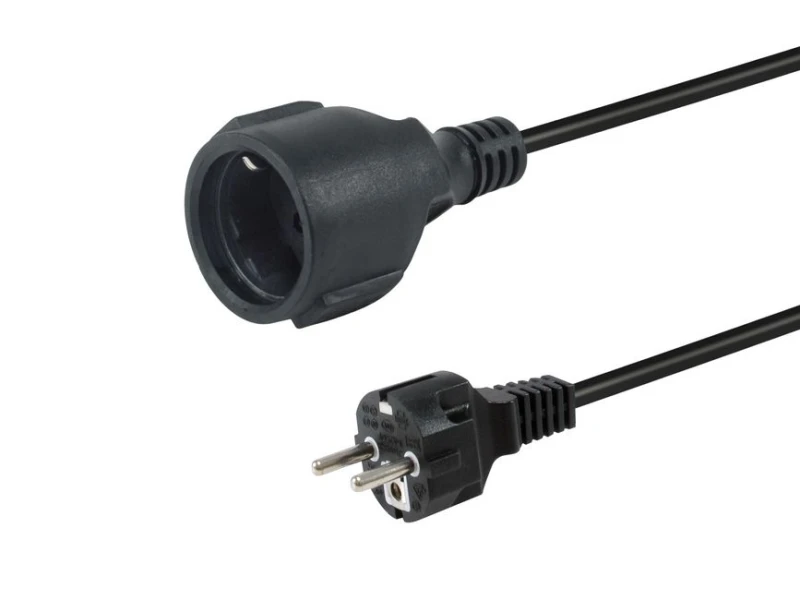 Image of Equip 112181 power cable Black 3m CEE7/7 CEE7/3