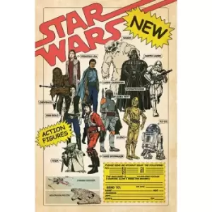 Image of Star Wars Poster Pack Action Figures 61 x 91cm (5)