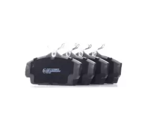 Image of RIDEX Brake pad set NISSAN 402B0099 410602F028,410602F525,410602F526 410602F527,410602F528,410605M325,410605M326,41060BM525,D1060BM50A