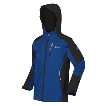 Image of Regatta Junior Calderdale II Waterproof Jacket - SurfSpry/Blk