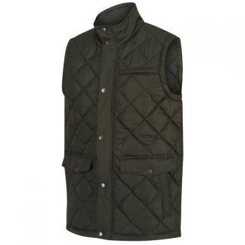 Image of Regatta Locke Quilted Bodywarmer - Dark Khaki