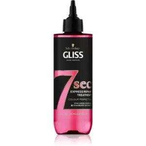 Image of Schwarzkopf Gliss 7 sec Regenerating Treatment For Colored Hair 200ml
