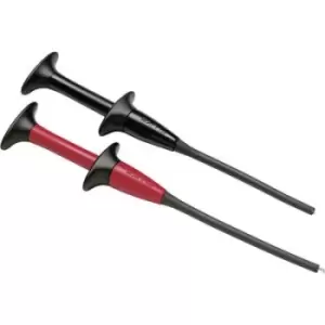 Image of Fluke AC283A Safety terminal set 4mm socket CAT IV 600 V, CAT III 1000 V Red, Black