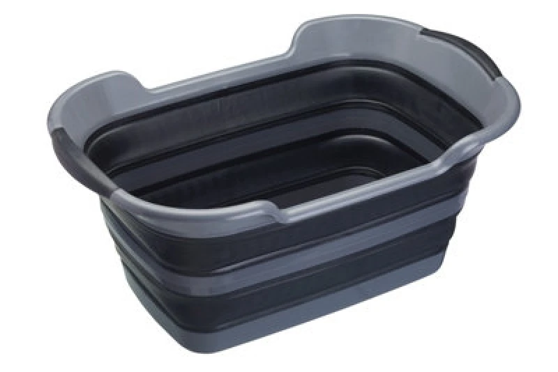 Image of Masterclass Smart Space Portable Pop-Out Washing Basket Black