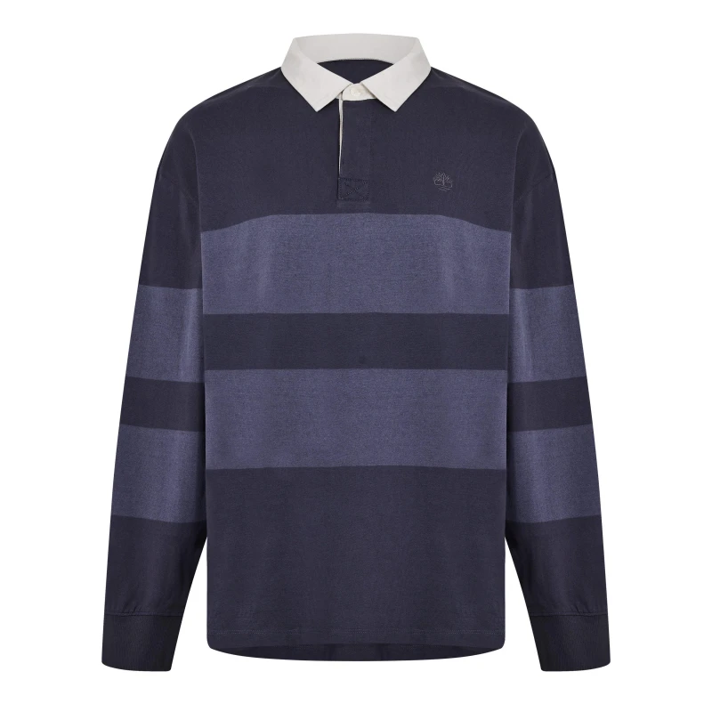 Image of Timberland Timb LS Stripe Polo Sn62 Black Pearl male S