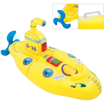 Image of Bestway - BW41098 Childrens Inflatable Unsinkable Submarine Ride-On
