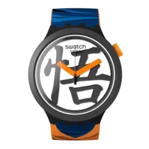 Image of Swatch Dragon Ball X Goku Unisex Watch SB01Z101