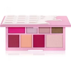 Image of I Heart Revolution Mini Chocolate Eyeshadow Palette Shade Rose Cream 11.2 g